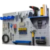 Wall Control Pegboard Standard Tool Storage Kit, Gray/Blue, 48 X 32 X 9