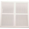 Williams Front Diffusing Grille 6703 Two-Way White