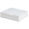 ESP Sorbents Oil-Only Meltblown Bonded Pads, 15" x 18", White, 100/Bale
