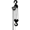 JET® L100 Series Manual Chain Hoist w/Overload Protection 10 Ton,15 Ft Lift