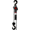 JET® JLH Series Lever Hoist W/ Overload Protection & Shipyard Hooks 1-1/2 Ton, 10 Ft. Lift