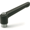 J.W. Winco 6NS33K Nylon Plastic Adj Lever w/ Stainless Steel Components M6 x 1.0 Tapped Thread