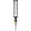 9&quot; Variangle Thermometer, 3 1/2&quot; stem, 0-120F
