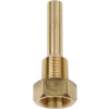 3/4" NPT Brass Thermowell 3 1/2" stem