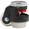 WMI® Roll & Set Leveling Caster WMI-40SUD-BLK 60 Lb. Capacity - Swivel Stem Mount