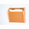 Single Tapered Pocket Chart Holder - Light Oak