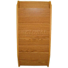 Wooden Mallet 7 Pocket Legal Size File Holder, Light Oak