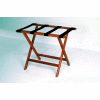 Luggage Rack w/ Straight Legs - Mahogany/Brown