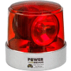 Power Beam Red Lens - Permanent Mount