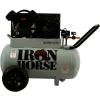 Iron Horse IHP5120H1-US, Portable Electric Air Compressor, 5 HP, 20 Gallon, Horizontal, 5.6 CFM
