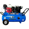 Eagle P55G25H1 Portable Gas Air Compressor w/ Honda GX Engine, 5.5 HP, 25 Gallon, Horizontal