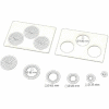 Memmert B02681 Flat Cover with Concentric Ring Openings, For Memmert 10L Water & Oil Bath Units
