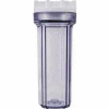 Clear Plastic Filter Housings 10"Lx1/4" Port - Pkg Qty 12