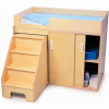 Whitney Brothers Step Up Toddler Changing Cabinet