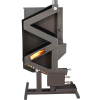 US Stove Wiseway Pellet Stove GW1949 - 40000 BTU 60 Lb. Hopper Black