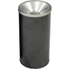 Granite Pre-Galvanized Round Steel Ash Urn, Silver Vein - 2000SVN