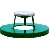 Metal Ash Urn Lid 18-3/4" Diameter, Green - M2401-ATL-GN