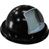 Metal Dome Top Lid 18-3/4" Diameter, Black - M2401-DTL-BK