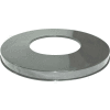 Metal Flat Top Lid 18-3/4" Diameter, Silver - M2401-FTL-SLV