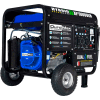 DuroMax Hybrid Portable Generator W/ Electric Start, Dual Fuel, 10000 Rated Watts