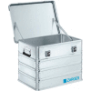 Zarges K-470 Aluminum Shipping and Storage Case 40837 - 25-5/8"L x 18-7/8"W x 18-7/8"H Silver