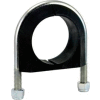 2" Nom. Pipe Zinc Plated U-Bolt Cushion Pipe Clamp