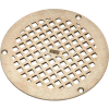 Zurn 8" Dia. Round Floor Drain W/Screws, Nickel