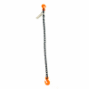 Mazzella Lifting B151109 10' Single Leg Chain Sling W/ Grab Hook