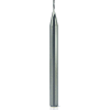0.008" Dia., 1/8" Shank, 0.024" LOC, 1-1/2" OAL, 2 Flute Carbide Ball Single End Mill, AlTiN