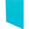 Ghent® Aria 4'W x 4'H Magnetic Glass White Board - Blue