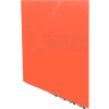 Ghent® Aria 4'W x 4'H Magnetic Glass White Board - Peach