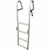 Bearcat 4 Step Rear Entry Pontoon Ladder - LREBCRD2