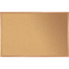 Ghent 4' x 5' Bulletin Board - Natural Cork - Oak Wood Frame