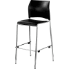 NPS 31"H Barstool - Padded Vinyl Seat - Black - 8700 Series - Pkg Qty 4