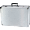 TZ Case Executive Aluminum Storage Case EXC-122-S - 23"L x 16"W x 7-3/8"H Silver
