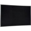 Global Industrial™ Recycled Rubber Bulletin Board, 36"W x 24"H, Black