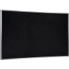 Global Industrial Recycled Rubber Bulletin Board, 36"W x 24"H, Black