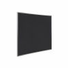 Global Industrial&#153; Recycled Rubber Bulletin Board, 36"W x 24"H, Black