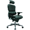 Eurotech Ergohuman Executive High Back Chair - LE9ERG(N) - Black Leather