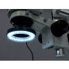AmScope LED-64-ZK 64-LED Microscope LED Ring Light with Adapter