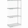Nexel® Poly-Z-Brite® Wire Shelving Add-On 36"W x 18"D x 74"H