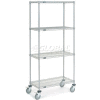 Nexelate® Wire Shelf Truck, 1200 lb. Capacity, 36"L x 18"W x 80"H