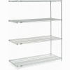 Nexel® Poly-Z-Brite® Wire Shelving Add-On 54"W x 24"D x 74"H
