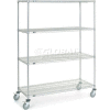 Nexelate® Wire Shelf Truck, 1200 lb. Capacity, 60"L x 24"W x 80"H