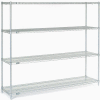 Nexel® Poly-Z-Brite® Wire Shelving Starter 72"W x 21"D x 63"H