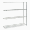 Nexel® Poly-Z-Brite® Wire Shelving Add-On 72"W x 18"D x 86"H