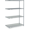 Nexelon® Wire Shelving Add-On 48"W x 24"D x 74"H