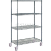 Nexelon™ Wire Shelf Truck 48x24x80 1200 Lb. Capacity