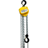 OZ Lifting Manual Chain Hoist w/Std. Overload Protection 1-1/2 Ton Cap. 20' Lift