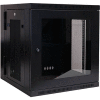 Tripp Lite 12U SmartRack Switch-Depth Wall-Mount Rack Enclosure Cabinet with Clear Acrylic Window